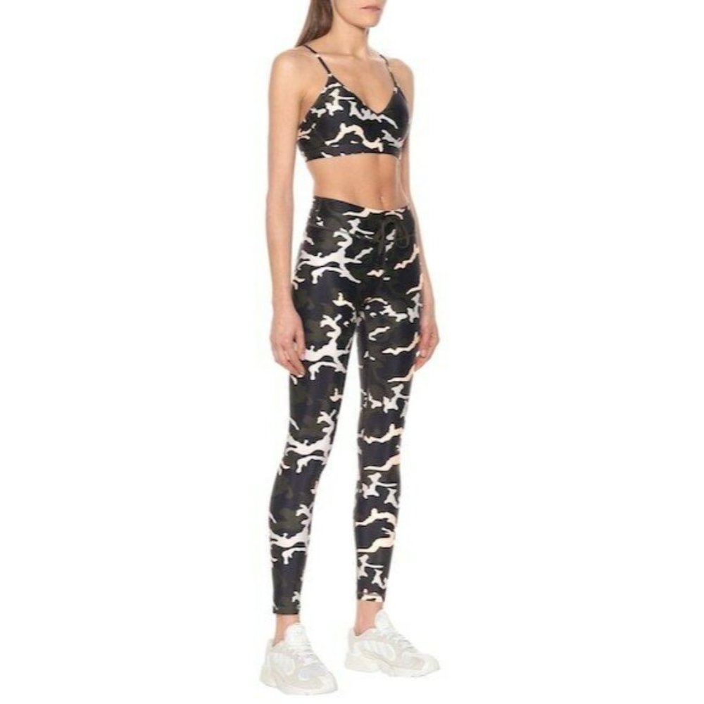 The Upside Camo 54 Yoga Leggings NWT Carbon38